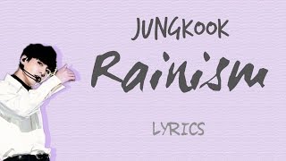 BTS Jungkook  Rainism Cover2016 MBC Gayo Daejejeon HanRomEng lyrics [upl. by Siderf]