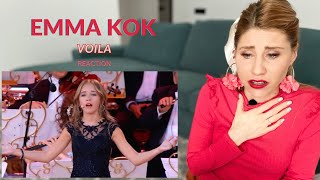 Stage Presence coach reacts to EMMA KOK “Voila” [upl. by Lapham]