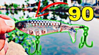 Whopper Plopper 90  Topwater BLOWUPS [upl. by Hymie40]