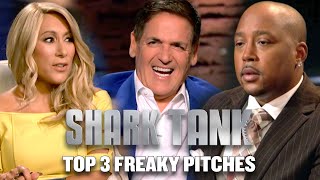 Shark Tank US  Top 3 Times The Sharks Were Freaked Out [upl. by Idnahr]