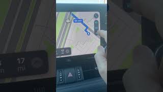 Audible turn by turn directions on Apple Maps on Apple CarPlay [upl. by Lehrer]