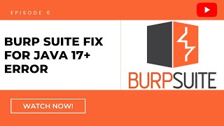 Burp Suite Fix for Java 17 Error Please supply the following JVM argument [upl. by Colbert]