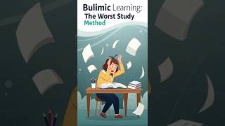 Bulimic Learning The Worst Study Method shorts [upl. by Lotsirk]