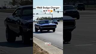 1968 Charger RT Breaks Loose Leaving Car Meet [upl. by Urson]