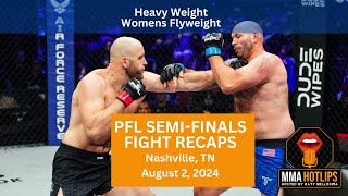 PFL SEMIFINAL HIGHLIGHTS FROM NASHVILE  2024 PFL PLAYOFFS [upl. by Aniroc]