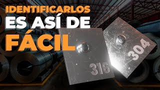 Tipos de Acero Inoxidable ¡Aprende a identificarlos 👀 [upl. by Lytle639]