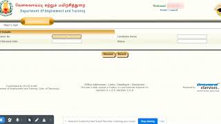 How to register online employment registration Tamil Nadu  How to renewal employment registration [upl. by Hctim169]