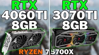 RTX 4060 TI vs RTX 3070 TI  Será que tem grande diferença entre as duas [upl. by Andrea978]