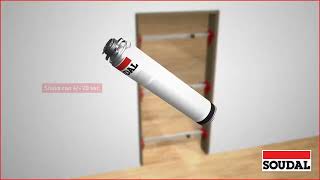 Soudal Expanding Foam  Product Overview [upl. by Ellinej294]