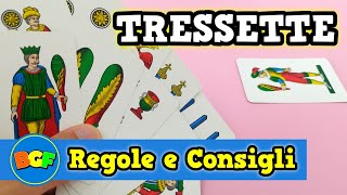 TRESSETTE  Gioco di Carte del Seme Obbligatorio  Tutorial 149 Regole Italiano [upl. by Dilisio675]