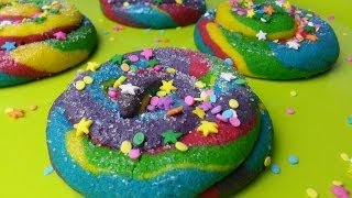 HOW TO MAKE UNICORN POOP PINATA COOKIES [upl. by Anytsirk]