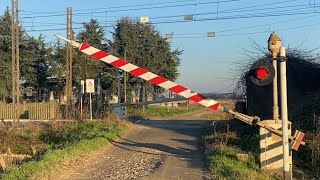 Passaggio a livello  Level crossing  VignaleNovara [upl. by Laehcor]