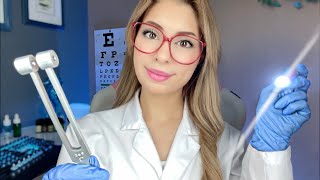 ASMR The MOST Detailed Cranial Nerve Exam YOUVE SEEN Doctor Roleplay Ear Eye Exam Hearing Test [upl. by Duile]