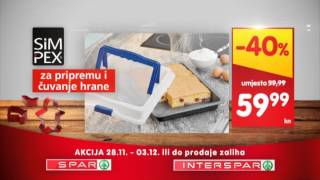 Spar amp Interspar Sve za kolače do 03 12 2013 [upl. by Anilehcim]