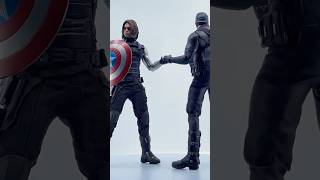 Captain America The Winter Soldier Spinner 5  Hot Toys  Sebastian Stan  Chris Evans [upl. by Sundberg]