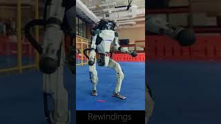 Unbelievable Robot Dance 01 rewindings shorts [upl. by Silohcin]