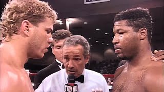 Tommy Morrison USA vs Ray Mercer USA  KNOCKOUT Boxing Fight Highlights HD [upl. by Meda]