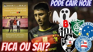 ALAN RUIZ VAI FICAR PARA 2024 NO SPORT  ðŸ‘»O BAHIA PODE CAIR HOJE  CRUZEIRO  VASCO  SANTOS [upl. by Aubin]