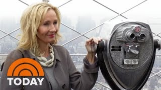 JK Rowling Opens Up About Turning 50  TODAY [upl. by Yennaiv957]