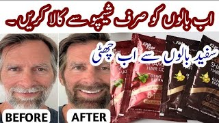 Hairwell Colour Shampoo  How To dye your Hair at home  3 in 1 hair dye shampoo review [upl. by Kreiker]