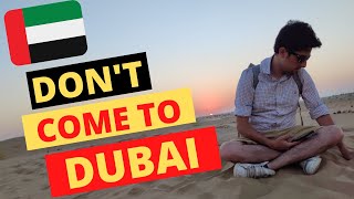 Why Studying in Dubai 🇦🇪 Should be a big quotNOquot [upl. by Eilyk]