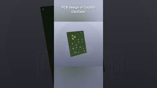 PCB Design of BJT Based Colpitts Oscillator [upl. by Gile871]