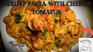 SHRIMP PASTA SPAGETTI CON GAMBERI [upl. by Hoeve]