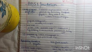 AIDS and Periodontium Periodontics [upl. by Adnomal]