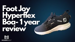 Are these the best footjoy golf shoes ever made Our review of the FJ Hyperflex BOA 2022 model [upl. by Lida979]