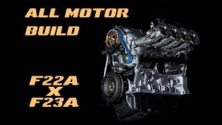 F22A Head F23A Block Build  All Motor High Compression ITBs  CB7 Build EP 12  92 Honda Accord [upl. by Nike]