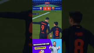 BARCELONA VS ESTRELLA ROJA GOLEADA 5 A 2 [upl. by Zoba]