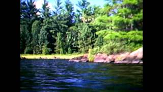 Kayaking on Crooked Lake in Craig Lake State Park Michigan [upl. by Amri]