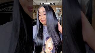 😱 Shocking Find 13x4 Lace Frontal Wig Installation My First Synthetic Wig Review wigs shorts [upl. by Haveman]