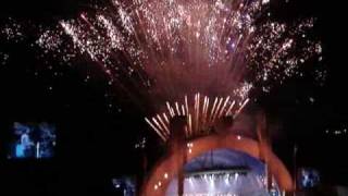 Death Cab for Cutie  fireworks finale Transatlanticism live  Hollywood Bowl w LA Phil  70509 [upl. by Atnauqal]