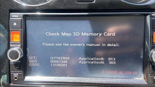 Nissan MC315D map sd card shipped to Bahamas 🇧🇸  Whatsapp 8801672761737 [upl. by Foy]