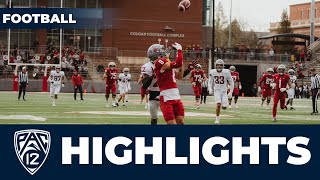 2024 Washington State Football Crimson amp Gray Spring Game Highlights [upl. by Chon263]