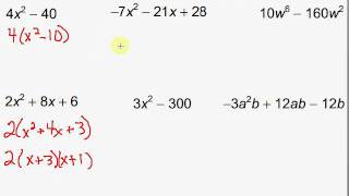 Choosing a Factoring Method [upl. by Reerg955]