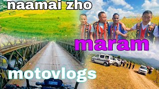 kohima to maram motovlogs naamai Zho Manipur [upl. by Alvera321]