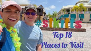 St Kitts amp Nevis Top 18 Places to Visit [upl. by Avrenim]