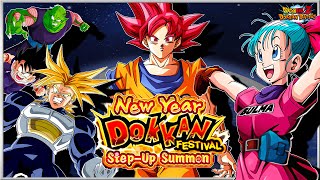 SAVE YOUR STONES FOR THIS AMAZING BANNER WHO WILL BE ON THE NEW YEARS STEP UP Dokkan Battle [upl. by Nillor]