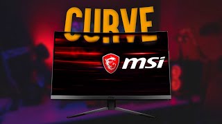 MSI g24C optix Monitor Review  gaming monitor [upl. by Suoivatra]