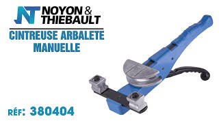 380404 Cintreuse Arbalète manuelle pour tube multicouche [upl. by Jose]