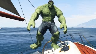 GTA 5 REAL LIFE MOD  THE INCREDIBLE HULK EDITION GTA 5 ROLEPLAY 1  GTA 5 PC Mod Gameplay [upl. by Oralla]