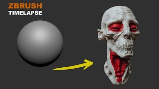 ZBRUSH TIMELAPSE  STYLIZED CHARACHTER [upl. by Moraj]