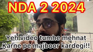 Baap of all Motivational video for NDA 2 2024  3 Tips for NDA exam  Last 20 Days strategy [upl. by Eekaz470]