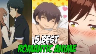 5 new best romantic anime to watch Hindi  underrated romantic anime [upl. by Placida748]