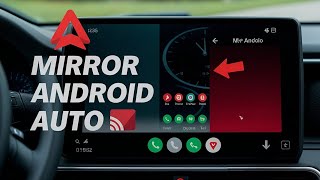 MirrorCast Android Screen To Android Auto Using Screen Auto [upl. by Ugo]