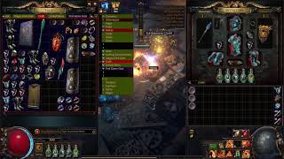 Harbingers For Mirror Crafts on HC SSF POE 325 Necro Settlers [upl. by Uthrop]