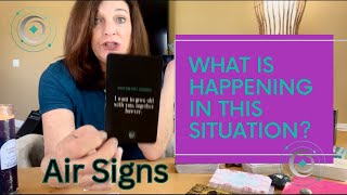 Gemini ♊️ Libra ♎️ Aquarius ♒️ SituationRelationship Messages  Air Signs What Are They Thinking [upl. by Culbert612]