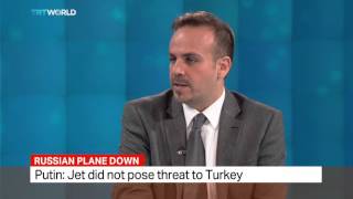 TRT World Marmara University Russia expert Emre Ersen talks to TRT World about Russian plane down [upl. by Jemena]